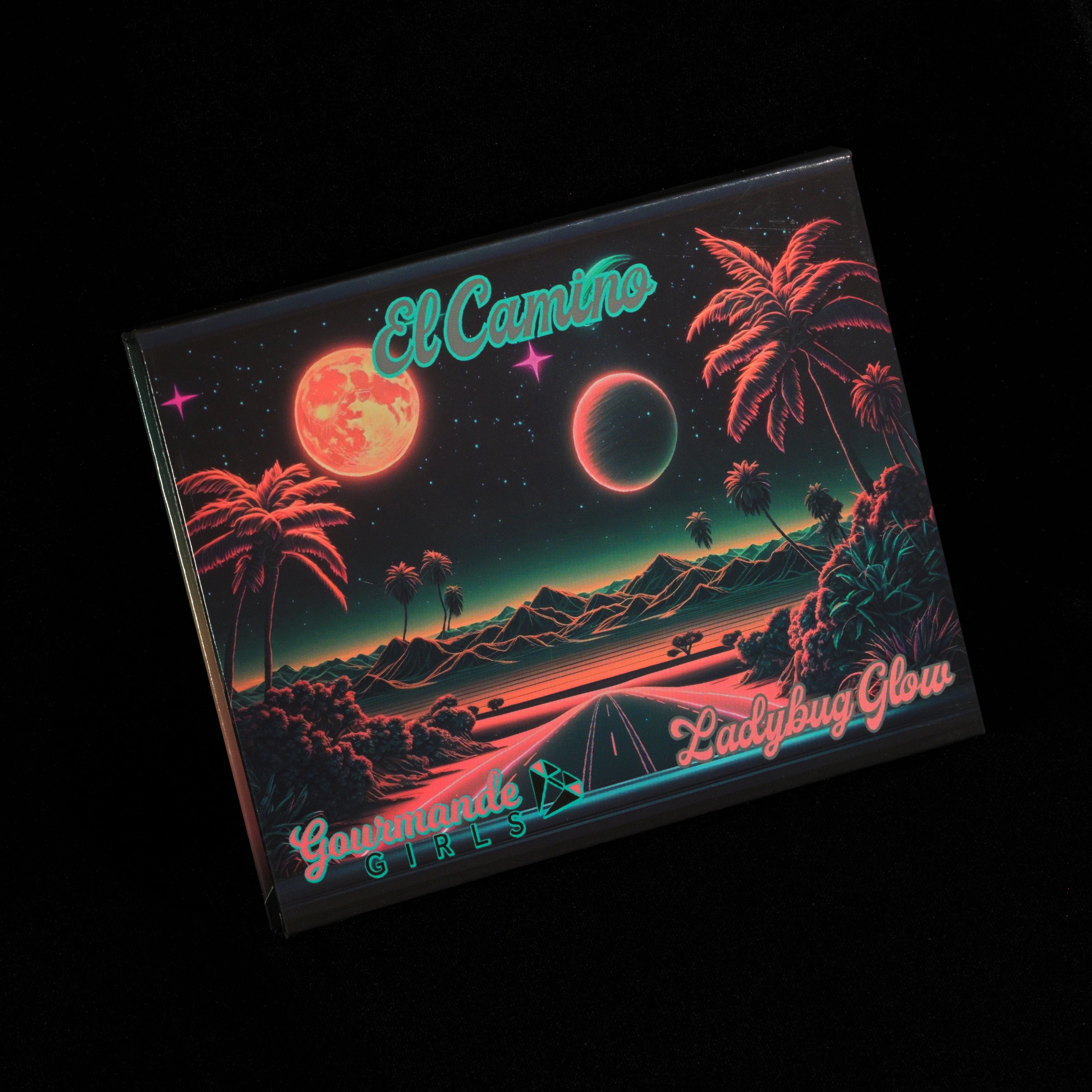 El Camino Eyeshadow Palette - 12 Highly Pigmented Matte & Shimmer Shades for Day & Night Makeup Looks | Vegan & Cruelty-Free | Perfect for Parties, Weddings & Everyday Wear