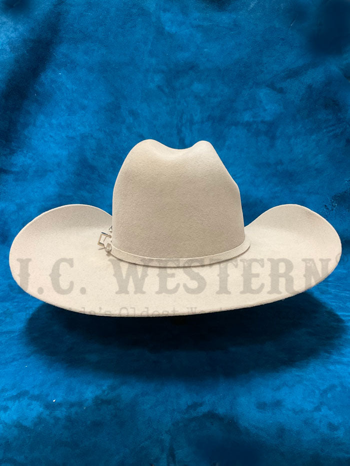 Justin JF0357RIATXL RIATA 3X Wool Western Hat in Platinum Silver - Perfect for Rodeo, Country Music Festivals & Western Fashion