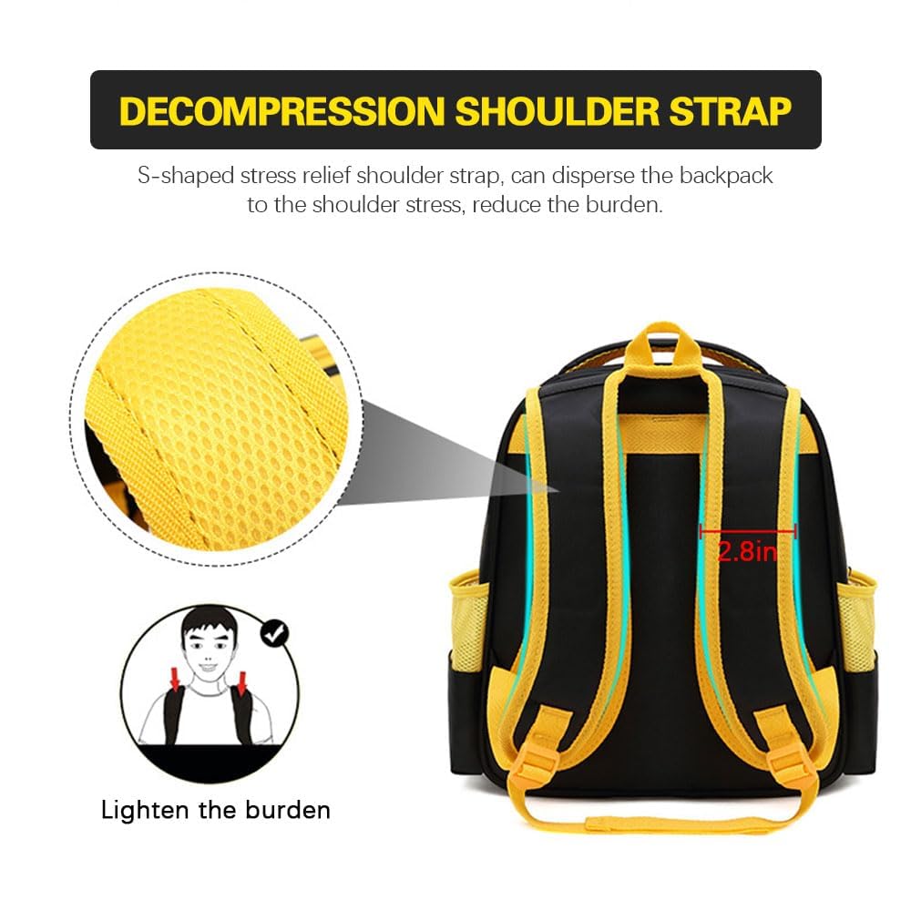3D Anime Backpack for Boys - Waterproof School Bag for Kids, Primary Students - Lightweight & Durable Bookbag for Daily Use, Travel & Outdoor Activities