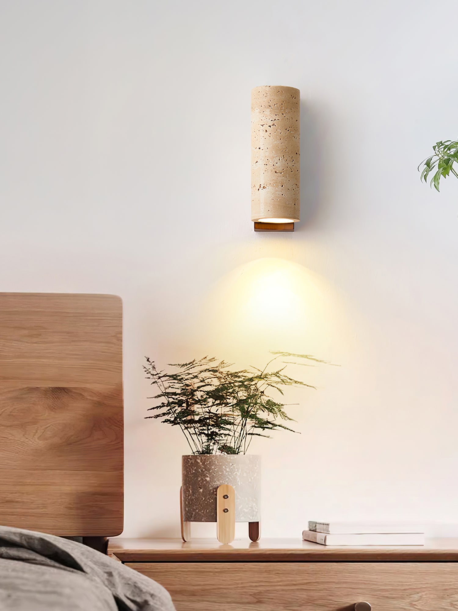 Modern LED Wall Lamp - Adjustable Swing Arm Reading Light for Bedroom, Living Room & Office - Dimmable Sconce with USB Port - Perfect for Night Reading, Working & Relaxing