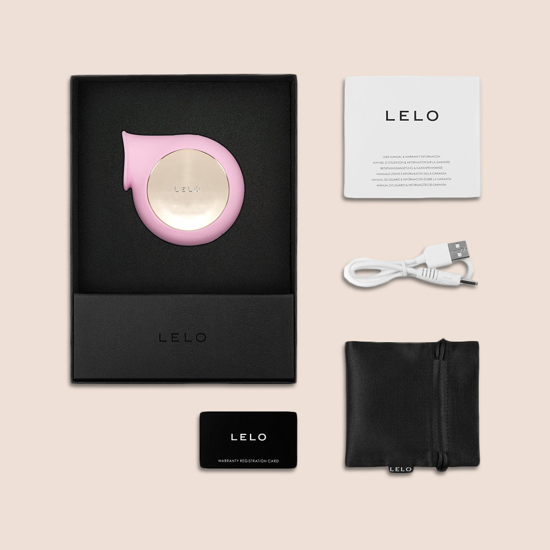 LELO SILA™ - Gentle Sonic Wave Stimulator for Women | Rechargeable & Waterproof Massager for Intimate Pleasure | Perfect for Couples & Solo Use in Bedroom or Spa