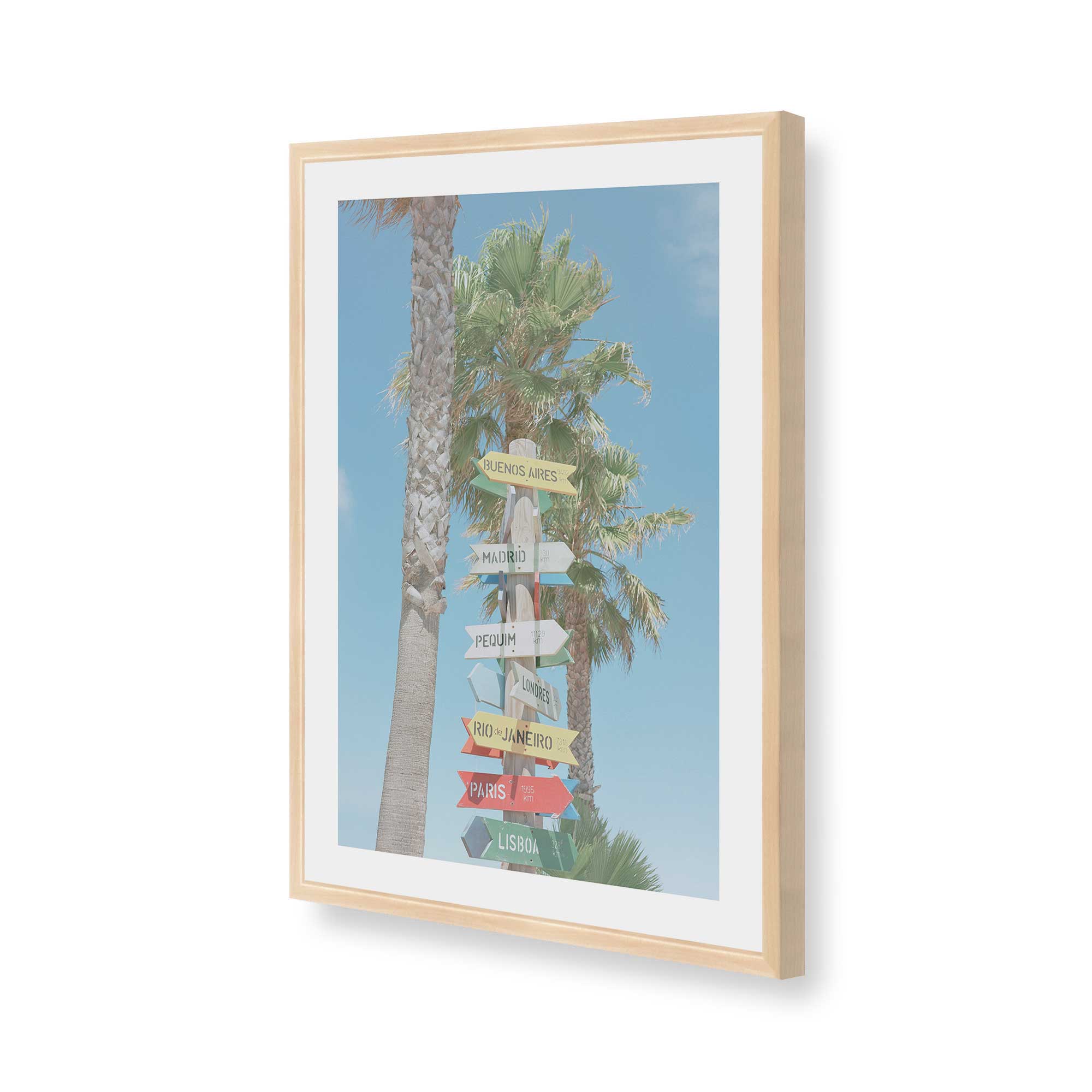 Direction to Daydreams Print - Inspirational Wall Art for Home & Office Decor | Perfect for Living Room, Bedroom, or Gift Giving