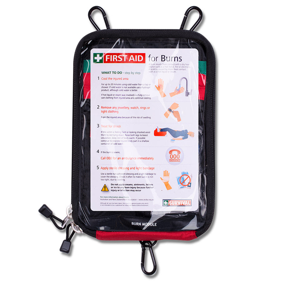 Survival Burn Module - Portable Fire Starter Kit for Camping, Hiking & Emergency Preparedness | Waterproof & Windproof Outdoor Gear