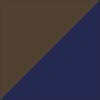 Brown and Navy Blue