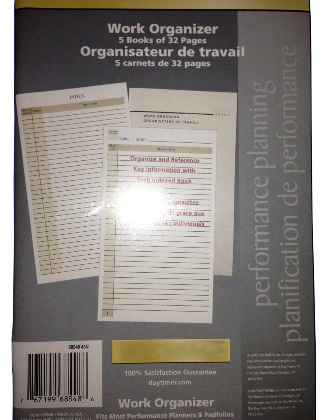 Day-Timer Work Organizer 5