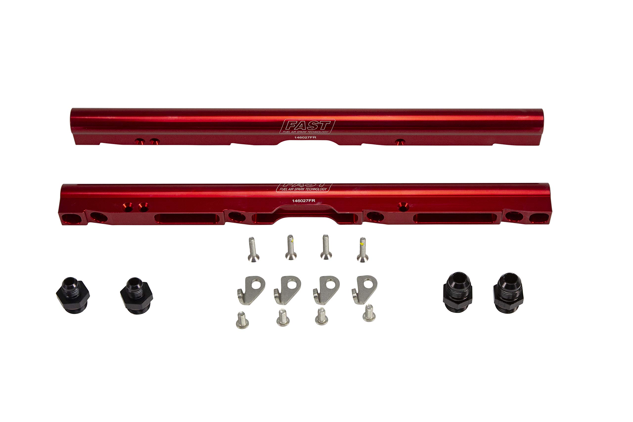 FAST COMP Cams 146027KIT LSXR 102mm Fuel Rail Kit for LS Engines - High Performance Fuel System Upgrade for Racing & Street Cars