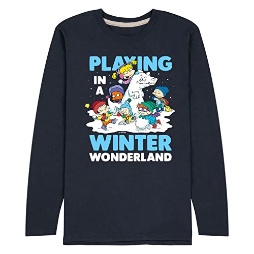 Playing in a Winter Wonderland - Navy