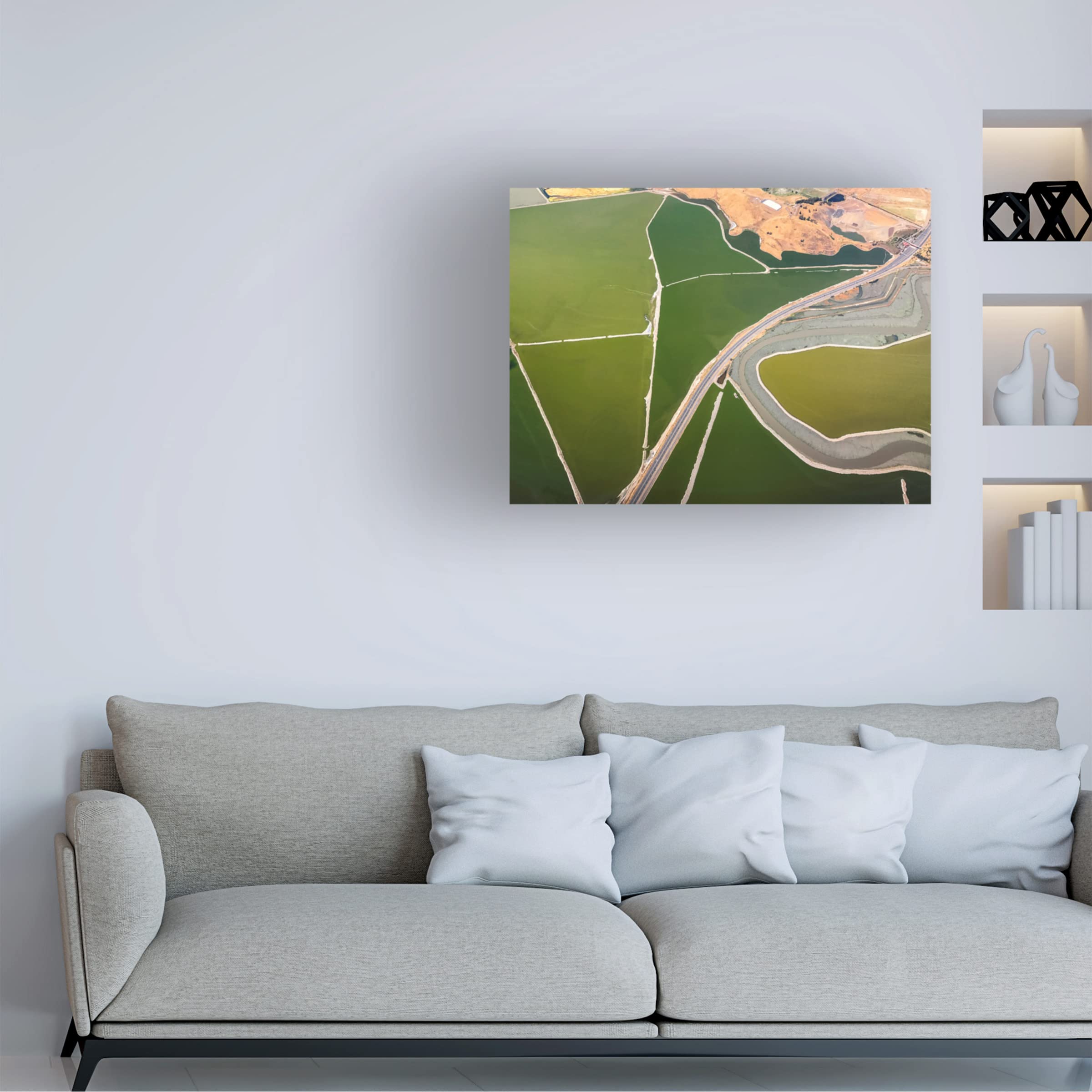 Trademark Fine Art 'Boundaries' by Rob Darby - Stretched Canvas Wall Art for Living Room, Bedroom & Office Decor