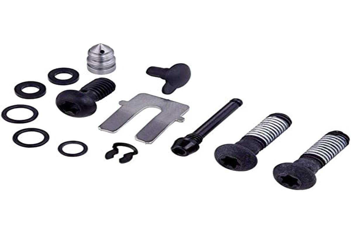 SRAM Disc Brake Caliper Hardware Kit - Compatible with Guide R (B1), Guide RS (B1), Guide T (A1) | Replacement Parts for Mountain Bike Brakes | Perfect for Trail Riding and Downhill Cycling