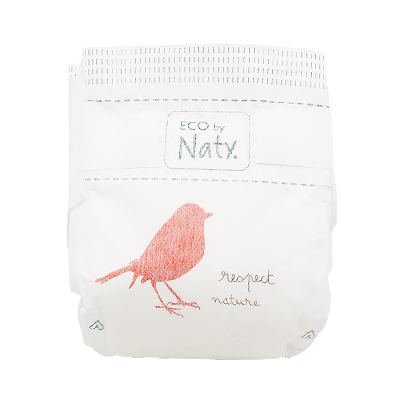 Eco By Naty Organic Baby Diapers - Hypoallergenic, Biodegradable & Eco-Friendly - Perfect for Sensitive Skin & Sustainable Parenting