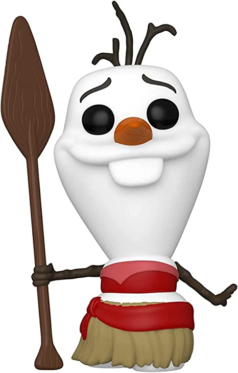 Frozen Olaf as Moana Pop! Vinyl Figure - Disney Collectible Toy for Fans, Gift for Kids & Adults - Perfect for Home Decor, Office Display, and Movie Night Accessories
