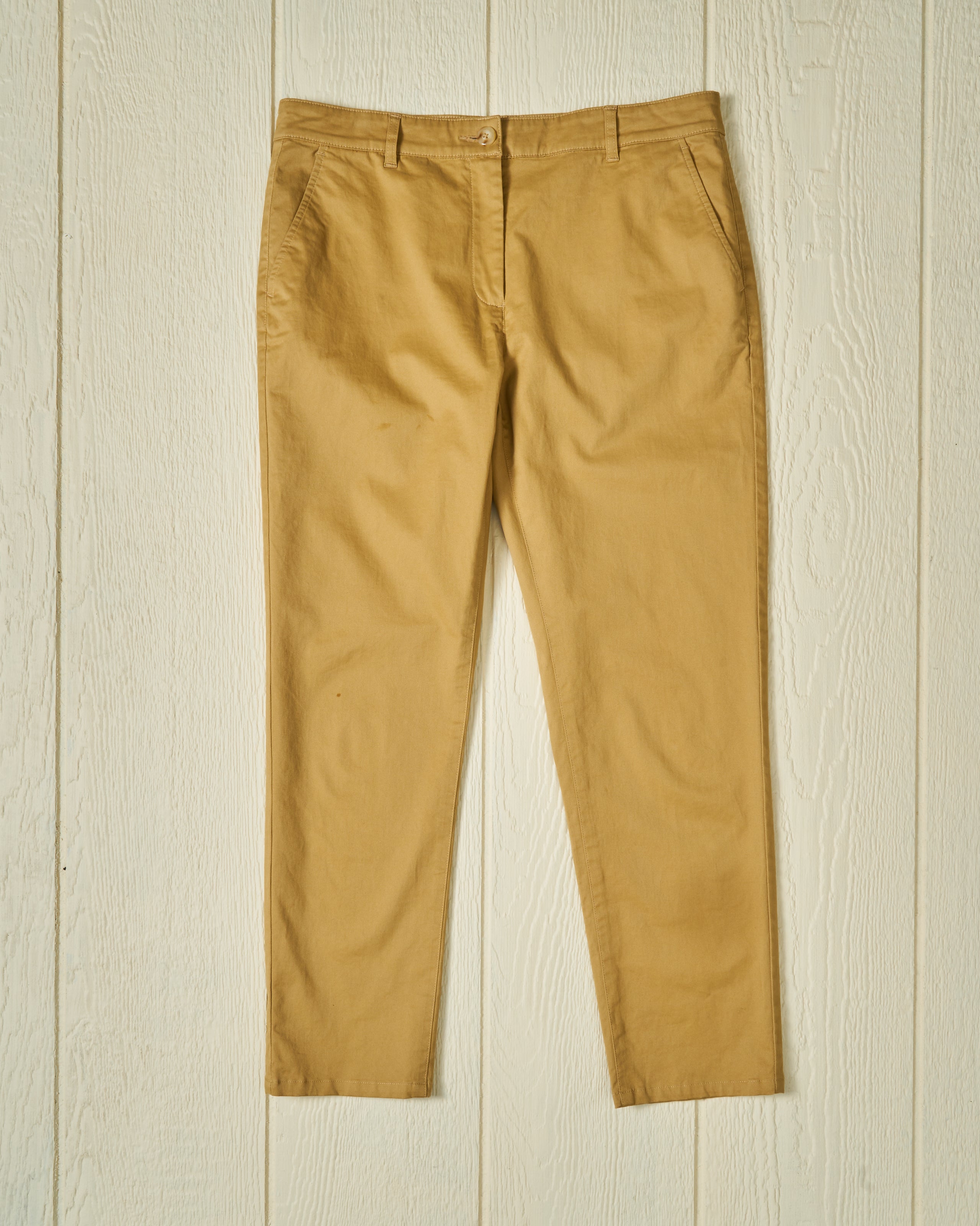 Women's Slim Fit Khaki Chino Pants - Comfortable & Stylish for Work, Casual & Travel