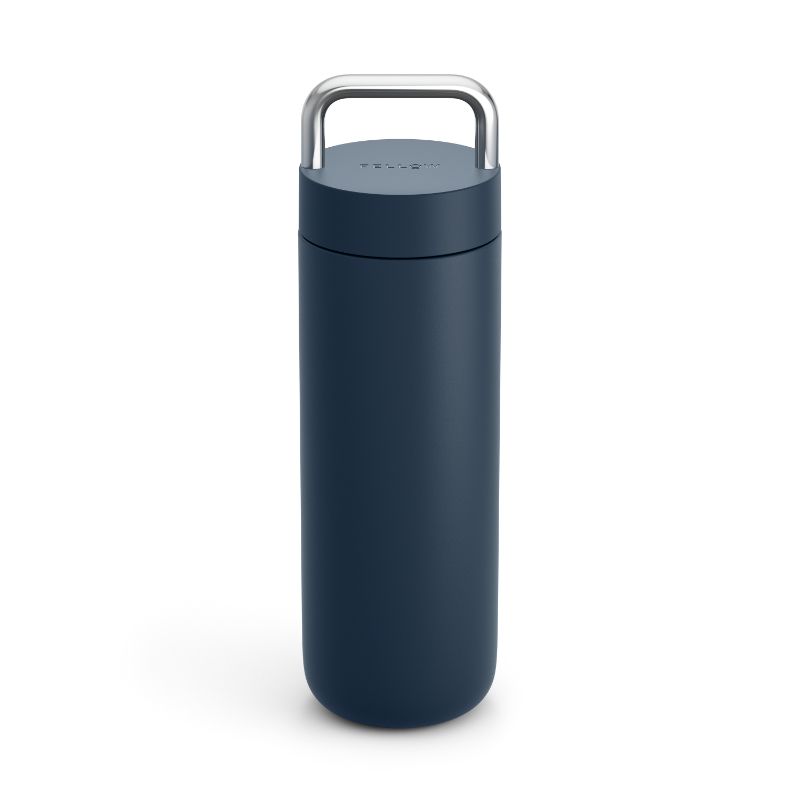 Fellow Carter Carry Tumbler - 20oz Insulated Travel Mug with Leak-Proof Lid, Stainless Steel Vacuum Flask for Hot & Cold Beverages - Perfect for Coffee, Tea, Water On-The-Go, Office, Commuting & Outdoor Activities