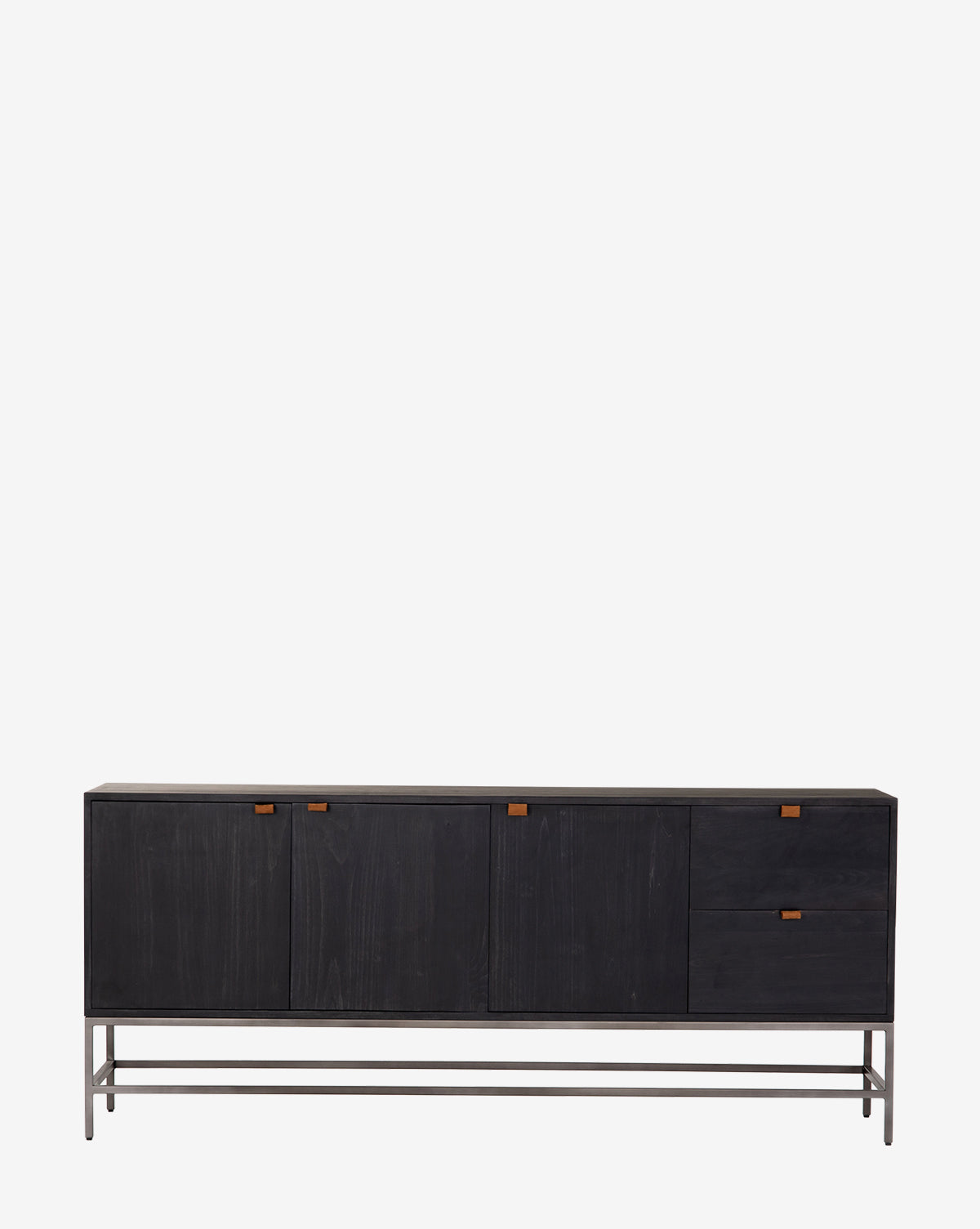 Noland Sideboard - Modern Buffet Cabinet with 2 Doors and 4 Drawers for Dining Room Storage | Perfect for Home Organization and Entertaining Guests