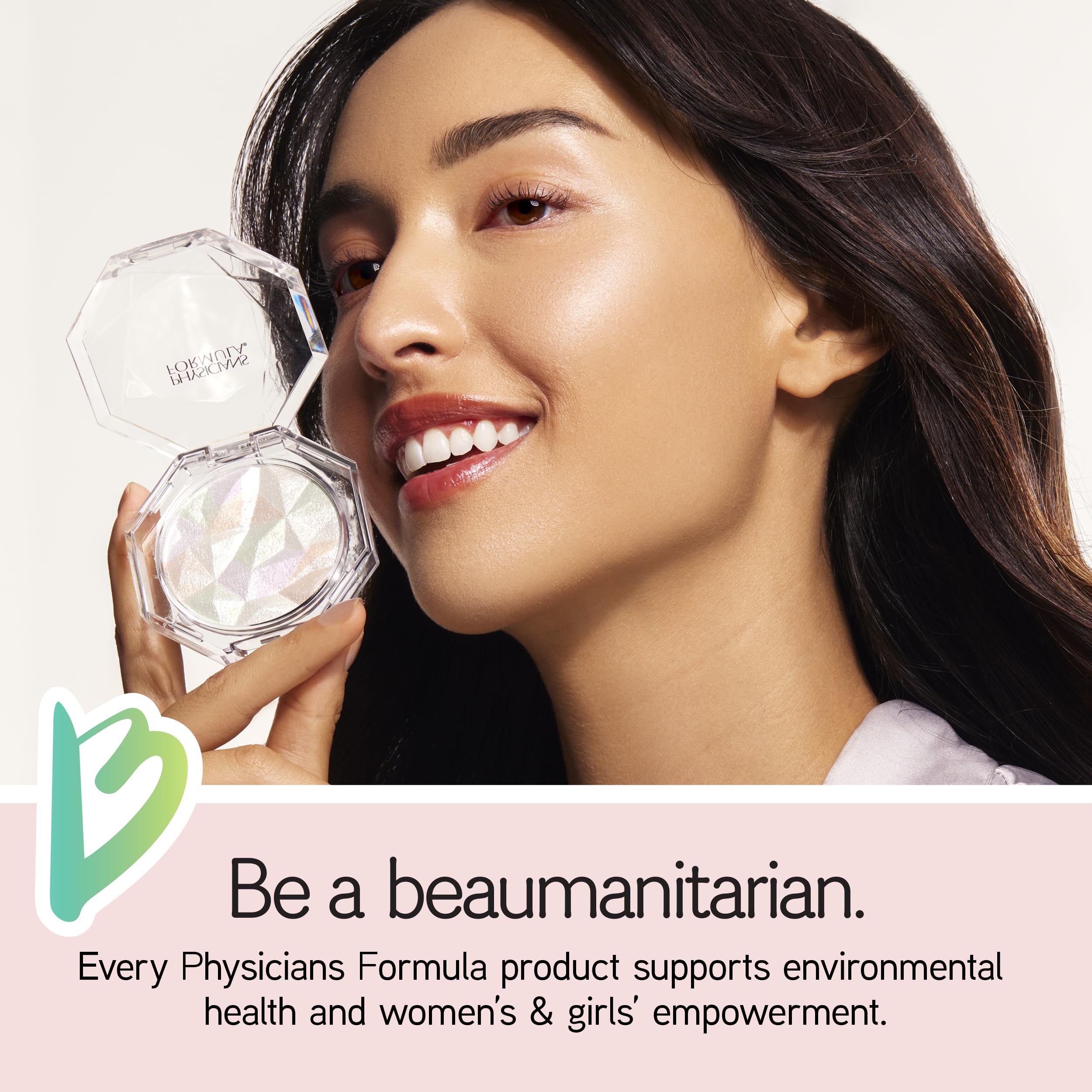 Physicians Formula Mineral Wear Diamond Dust Talc-Free Powder & Serum Hybrid - Radiant Soft-Focus Finish with Vitamin E & Diamond Dust | Cruelty-Free, Vegan Luminous Corrector | Perfect for Daily Wear & Special Occasion Makeup