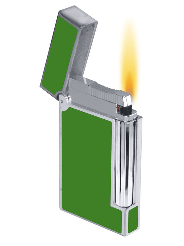 S.T. Dupont Ligne D Luxury Lighter - Genuine Jade Finish | Premium Butane Cigar & Cigarette Accessory for Gifts & Collectors