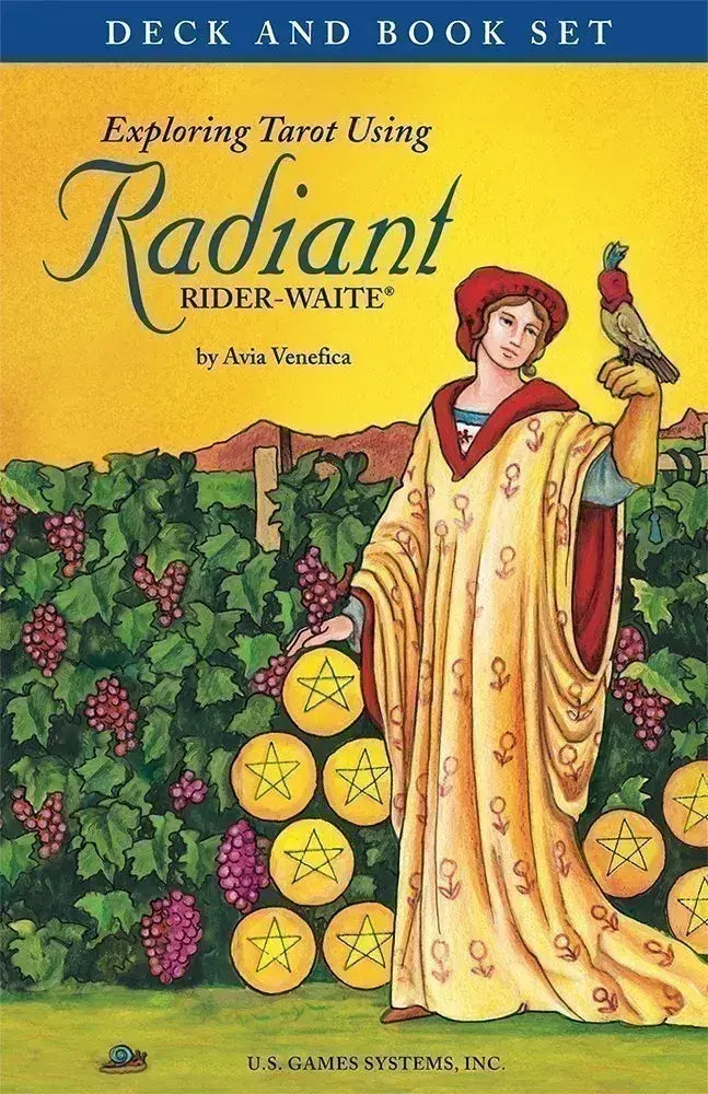 Radiant Rider Waite® Tarot Deck - Premium 78-Card Tarot Set for Beginners & Professionals | Perfect for Divination, Meditation & Spiritual Guidance