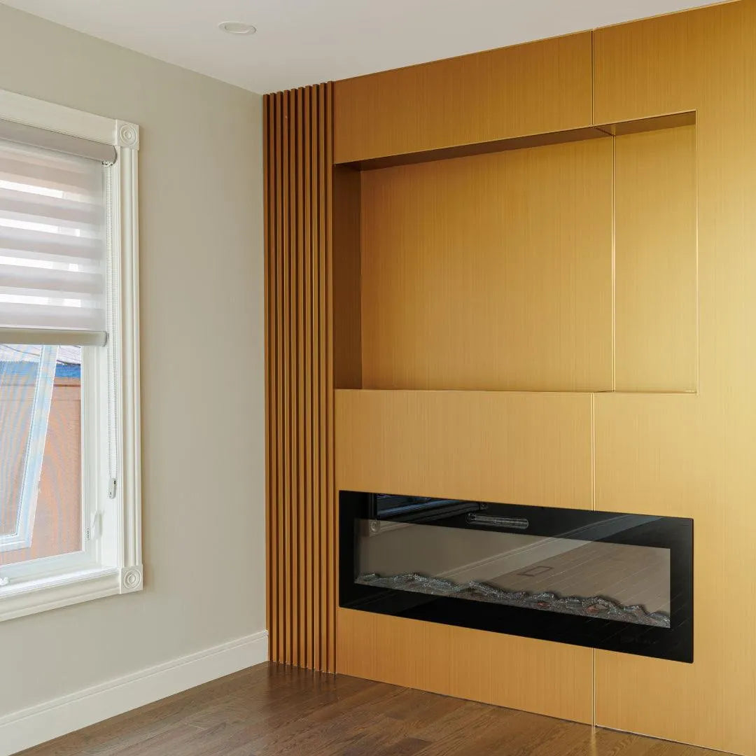 Premium Metal Gold Wall Panels 118
