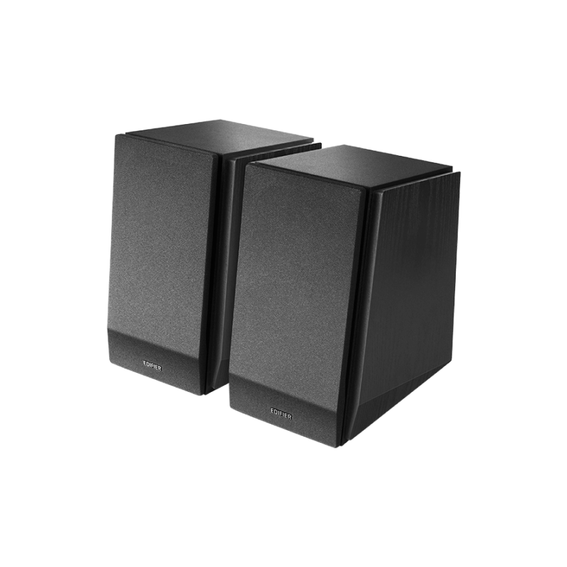Edifier R1855DB Matte Black Bookshelf Bluetooth 5.0 Speakers - 70W RMS Power, Wireless Audio System for Home Theater, Gaming & Music Listening