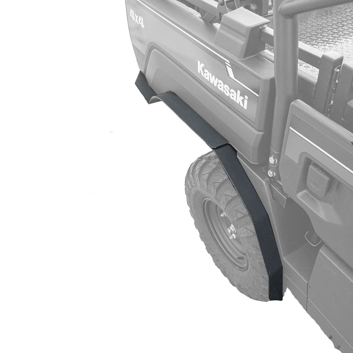 2015-2022 Kawasaki Mule Pro FXT & DXT Heavy Duty Fender Flares - Maximum Coverage Mud Guards for Off-Road Protection - Perfect for Trail Riding, Farm Work & Outdoor Adventures