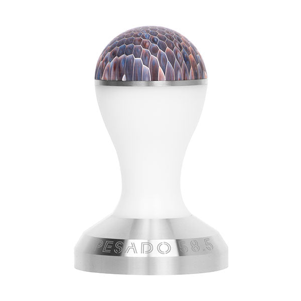 58.5mm Heavy Duty Metal Coffee Tamper - Professional Espresso Press for Baristas & Home Brewing - Perfect for Espresso Machines & Coffee Shops