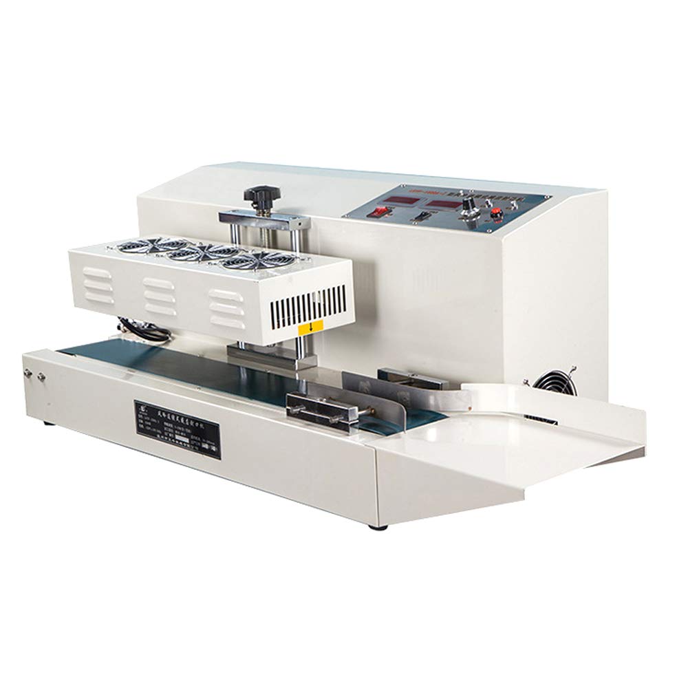 TECHTONGDA LGYF-1500A Continuous Electromagnetic Induction Sealer - Bottle Cap Sealing Machine for 20-50mm Diameter Caps (220V) | Perfect for Home Brewing, DIY Projects & Small Business Packaging