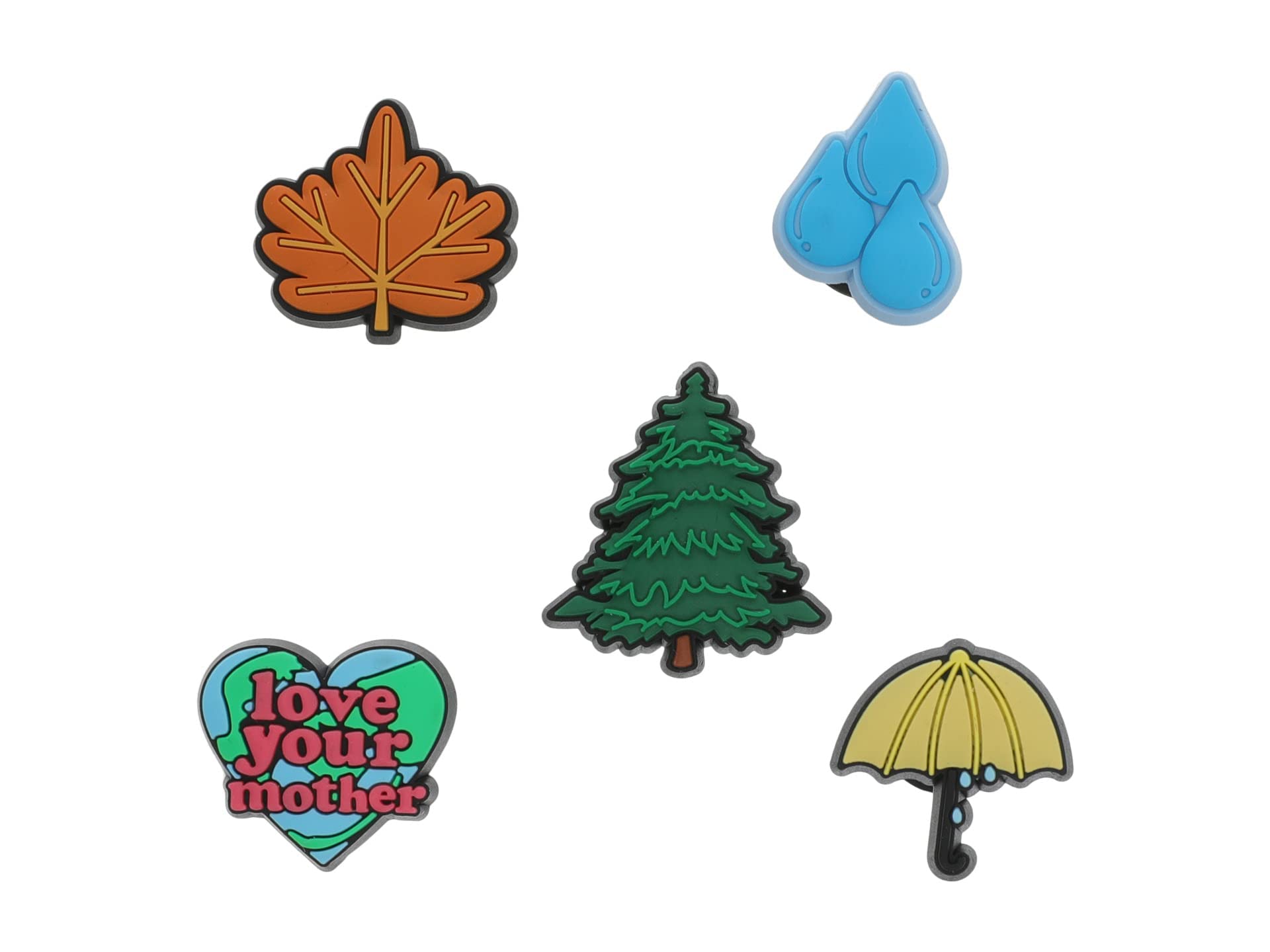 Crocs Jibbitz 3-Pack Shoe Charms - Fun & Customizable Decorations for Crocs Shoes | Perfect for Kids & Adults | Great for School, Work & Casual Wear