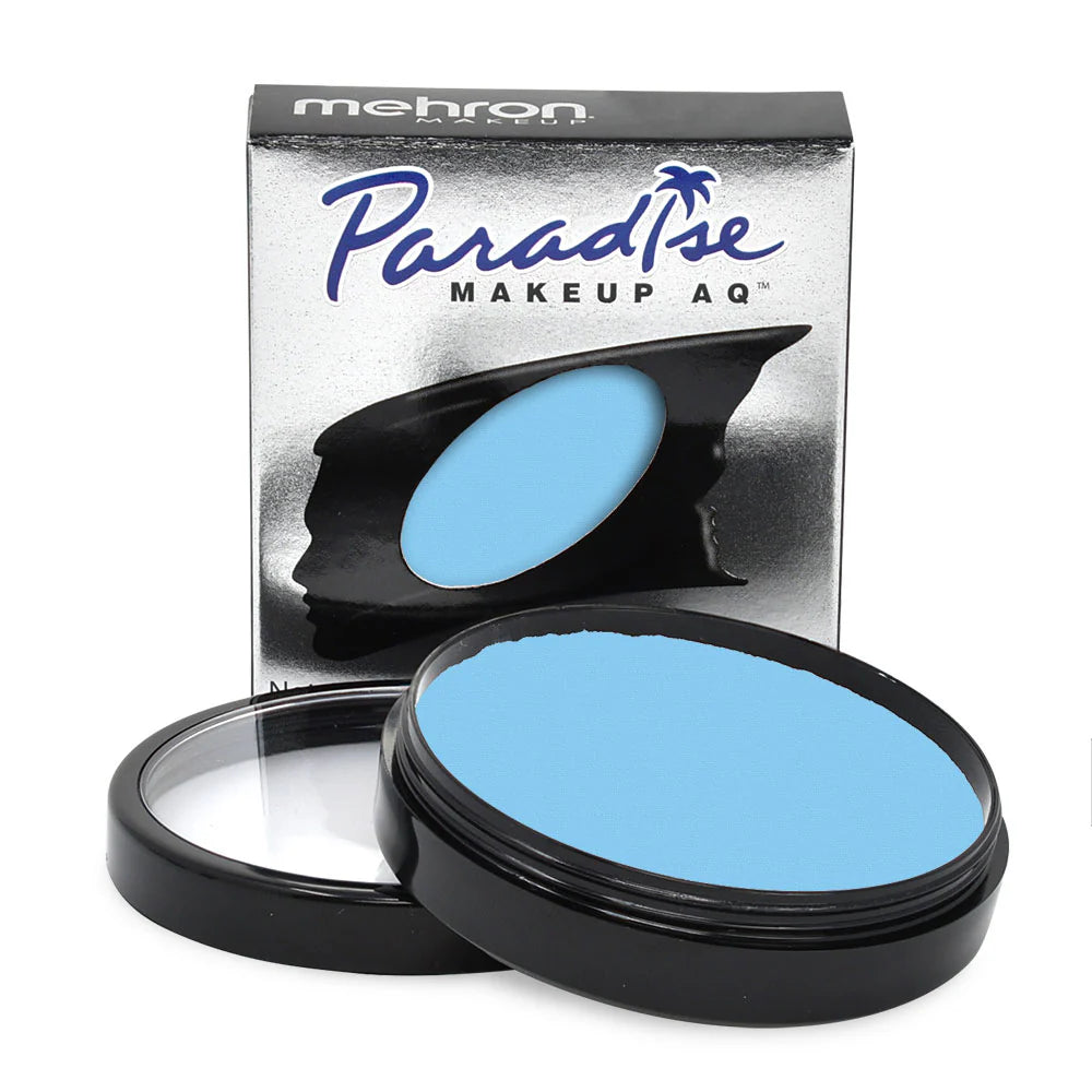 Paradise Makeup AQ Light Blue Eyeshadow Palette - Long Lasting Pigmented Makeup for Party, Wedding & Everyday Wear