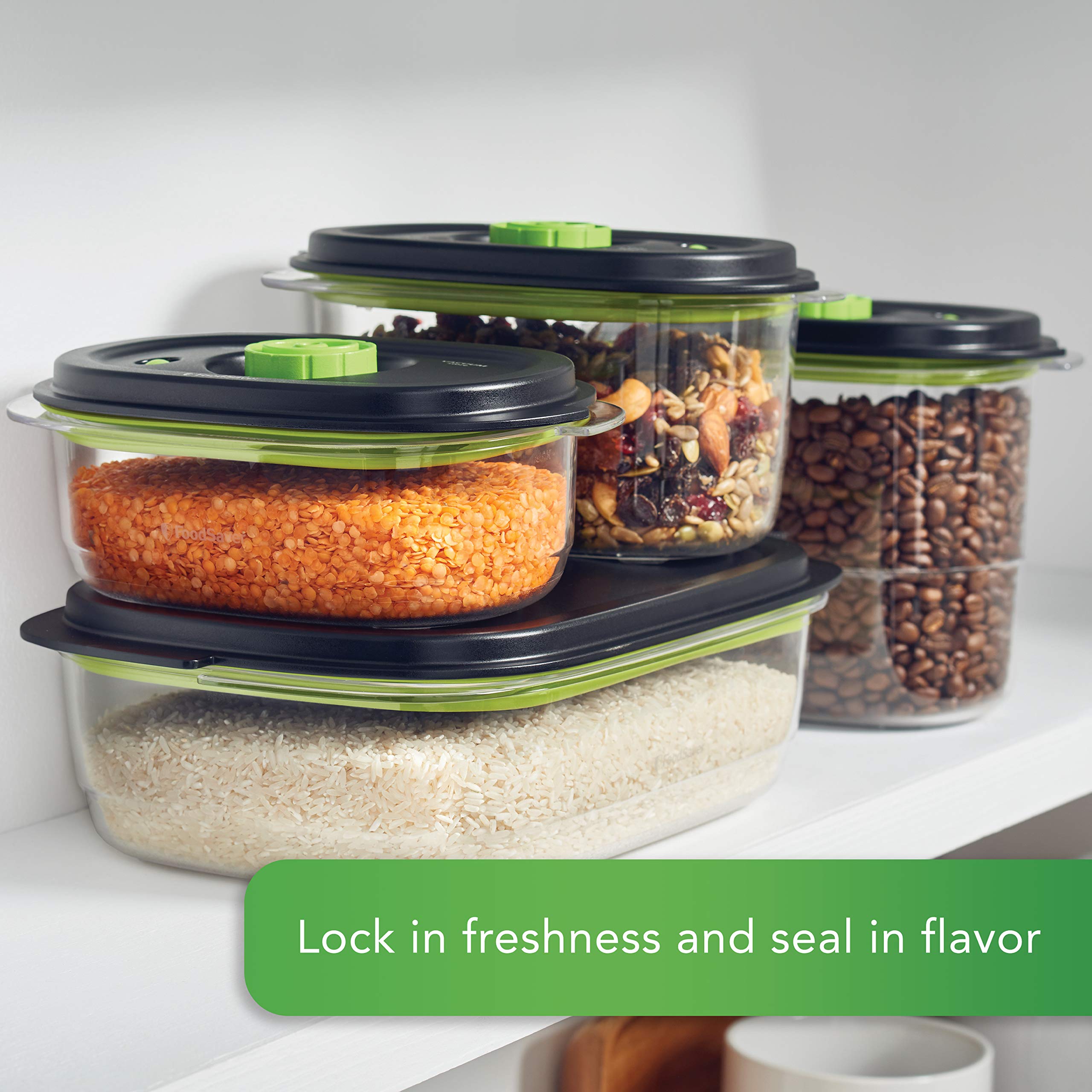 FoodSaver Vacuum Containers & Gallon Bags (8-Pack) for Meal Prep & Storage
