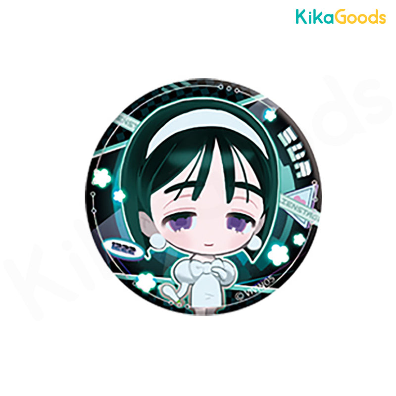 Alien Stage New Year's Eve Reflective Badge - High Visibility Safety Pin for Night Events, Parties & Festivals