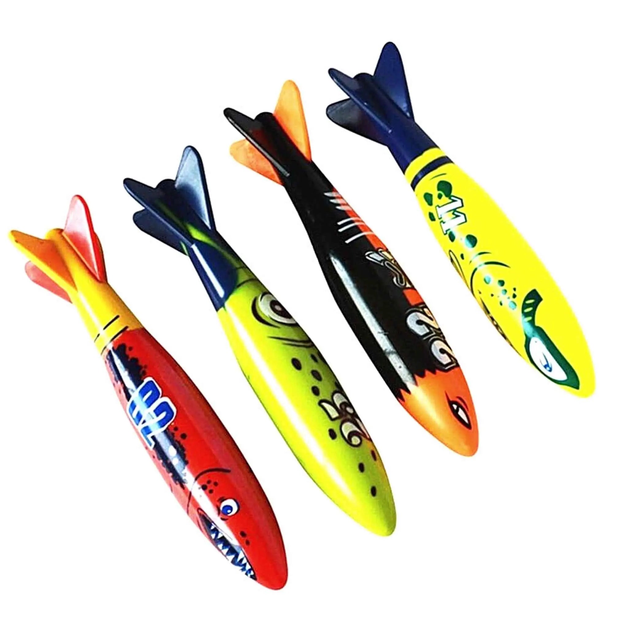 Best Kids Torpedo Swimming Toys for Pool & Beach - Fun Diving Swim Torpedo for Children - Perfect for Summer Water Games, Swimming Lessons & Outdoor Play