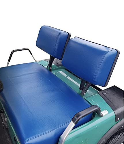 Premium E-Z-GO Marathon Golf Cart Seat Cover Set - Custom Handmade Front & Rear Facing Seat Covers (30 Color Options) | Waterproof & UV-Resistant for Outdoor Protection | Perfect for Golf Courses, Resorts & Neighborhood Cruising