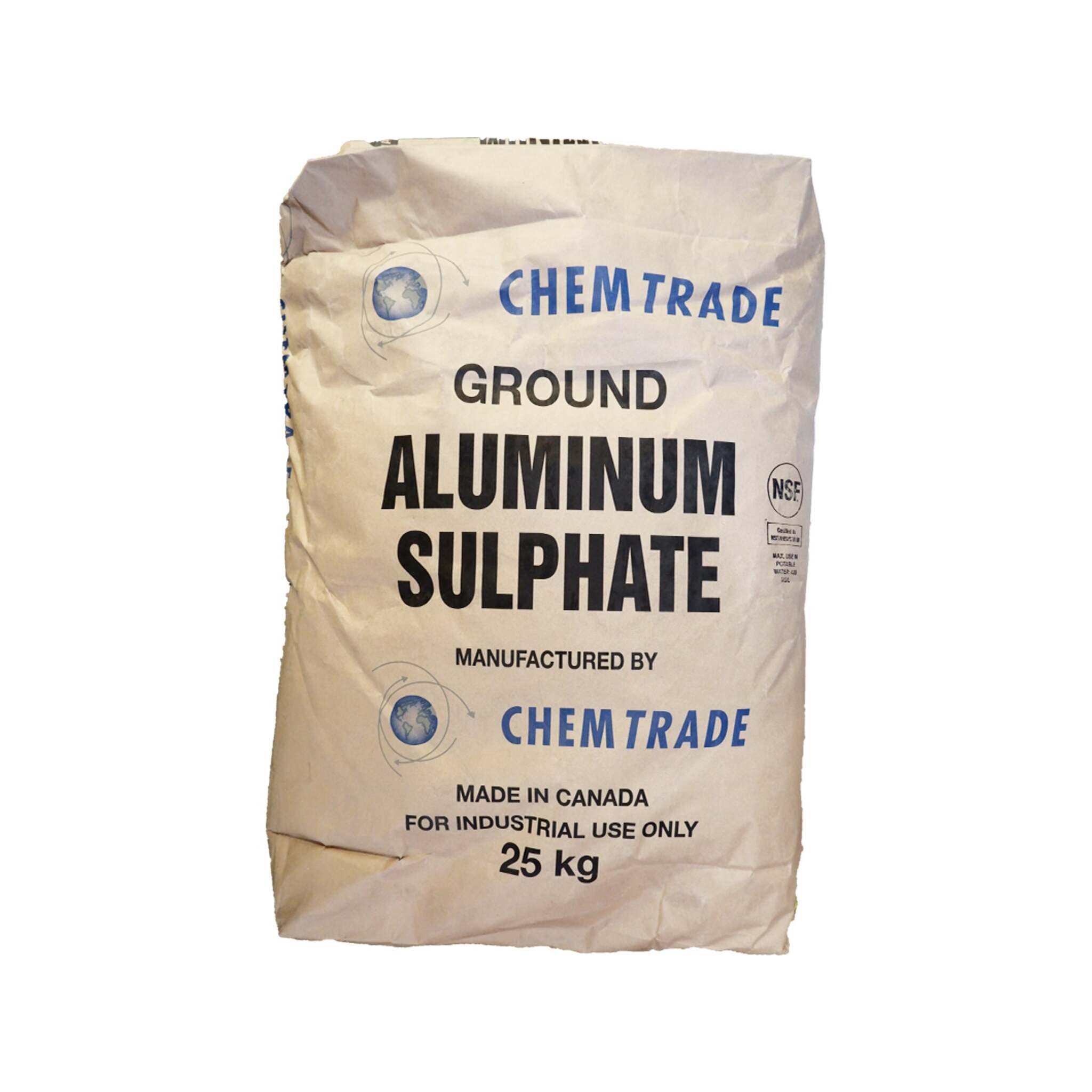 Aluminum Sulfate Granular 25kg Bag - Water Treatment, Soil pH Adjustment & Gardening Use