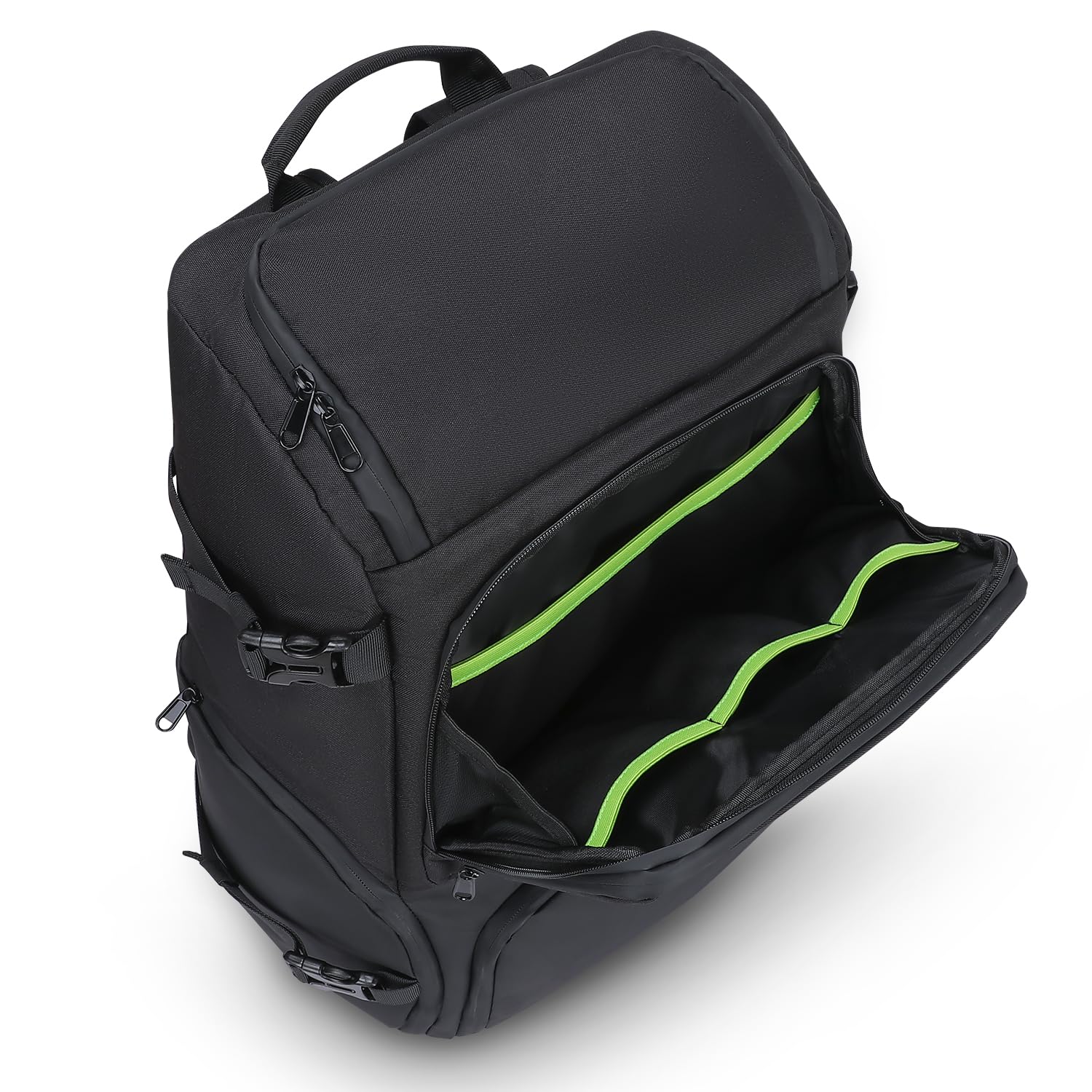 SAVIOUR DJ Accessories Transport Pack - Large Durable Gig Backpack for DJ Equipment, Mic Stands, Cables & Music Gear - Perfect for Solo Musicians & Mobile DJs On-The-Go