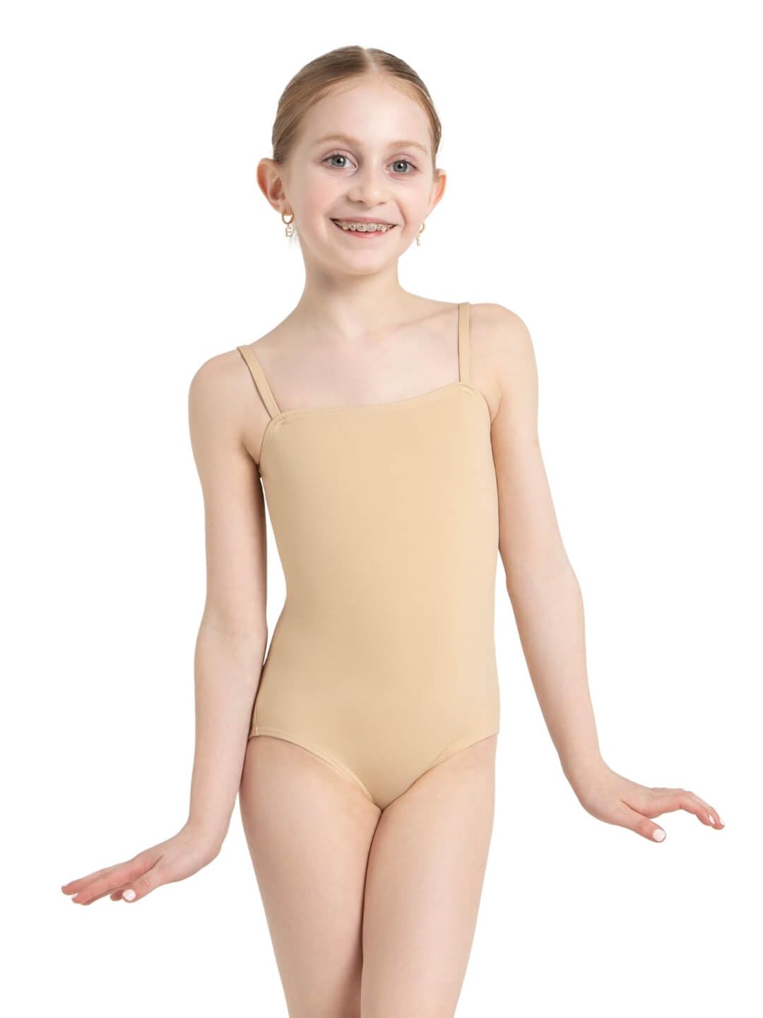 Capezio Girls Camisole Leotard for Dance & Gymnastics - Comfortable Stretch Ballet Leotard for Kids, Toddlers - Perfect for Ballet Class, Recitals & Dance Practice