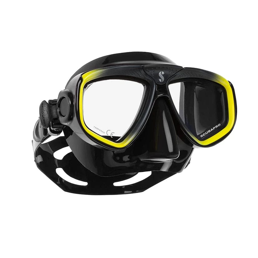 ScubaPro Zoom Scuba Dive Mask - Anti-Fog, Wide View Snorkeling & Scuba Diving Mask for Adults - Perfect for Ocean Exploration, Reef Diving, and Underwater Photography