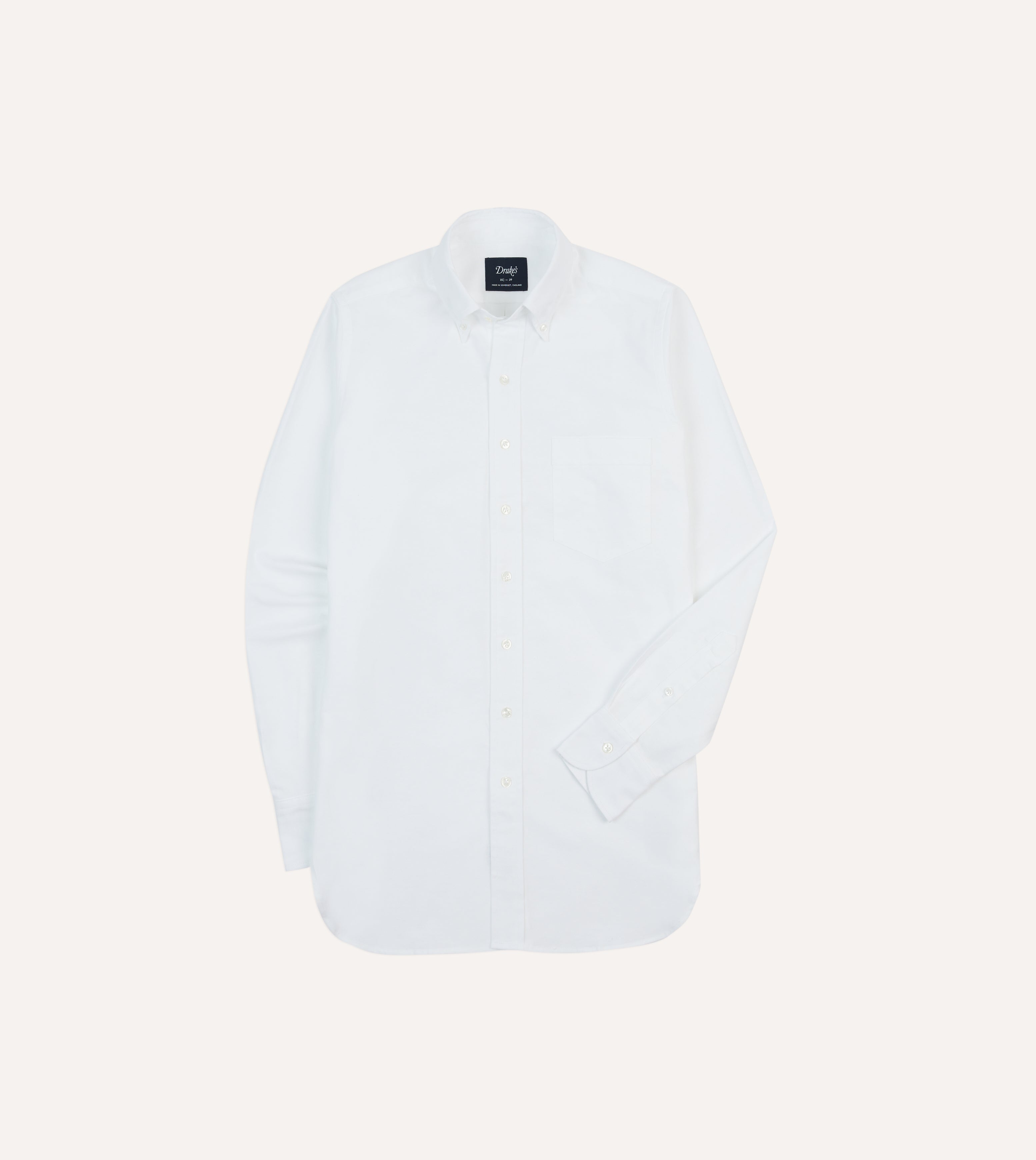 Premium White Oxford Cotton Button Down Shirt for Men - Classic Business Casual & Formal Wear - Office, Interview, Wedding & Everyday Outfits