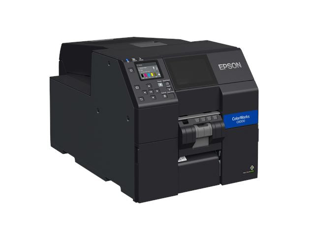 Epson ColorWorks CW C6050P Inkjet Peel and Present Color Label Printer - High-Quality Printing for Retail, Shipping & Product Labels | Perfect for Warehouses, Logistics & Small Businesses