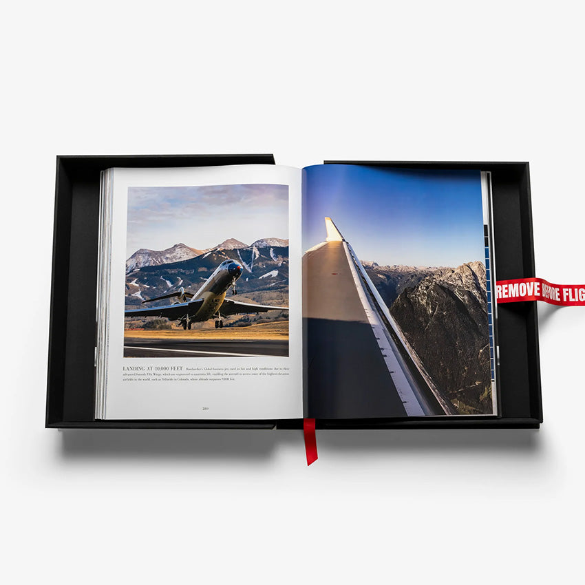 Assouline Bombardier: The Ultimate Collection - Luxury Coffee Table Book for Aviation Enthusiasts & Home Decor