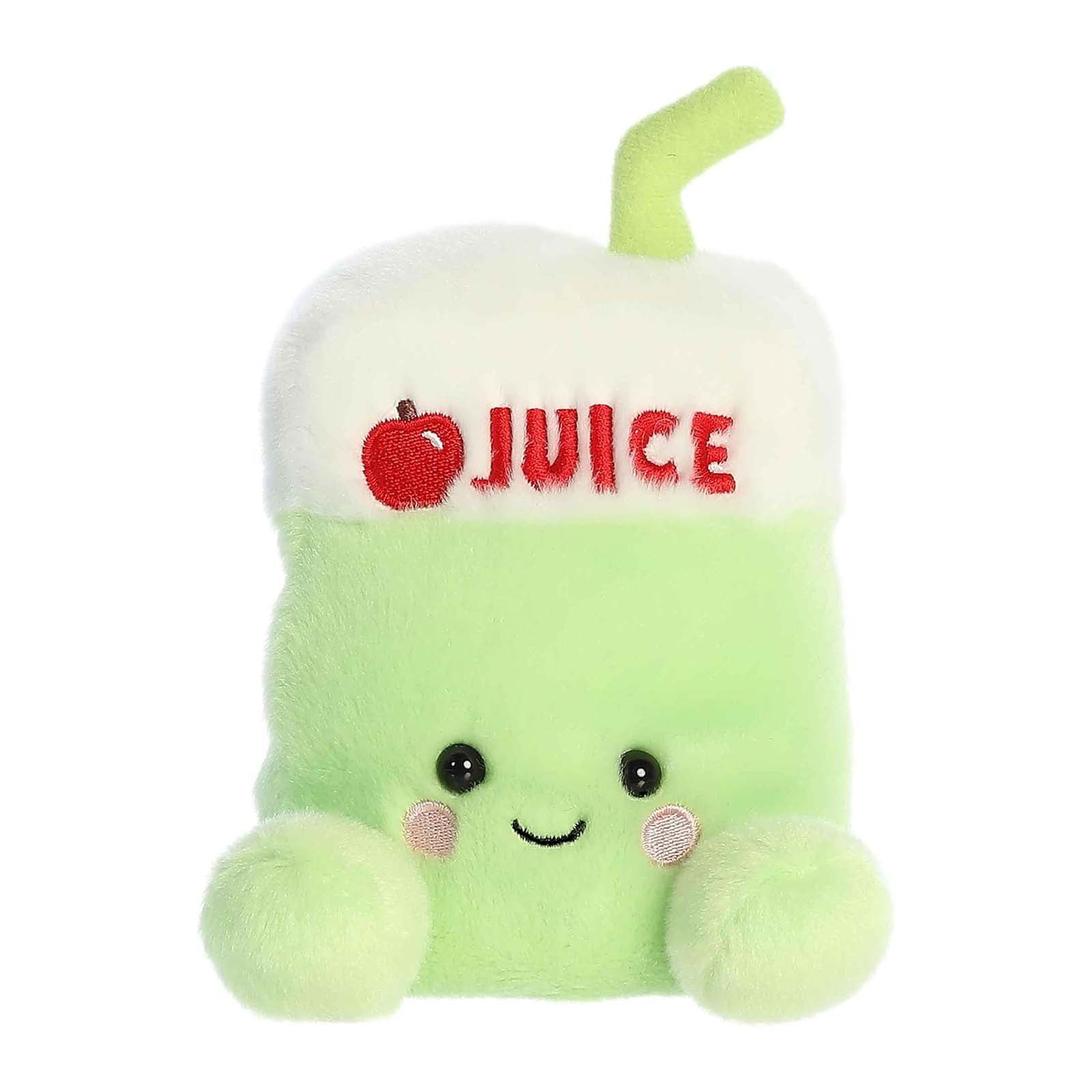 Aurora Palm Pals Sippy Apple Juice 5 Inch Plush Stuffed Animal Toy - Cute Collectible Plushie for Kids, Perfect for Playtime, Nursery Decor and Gift Giving