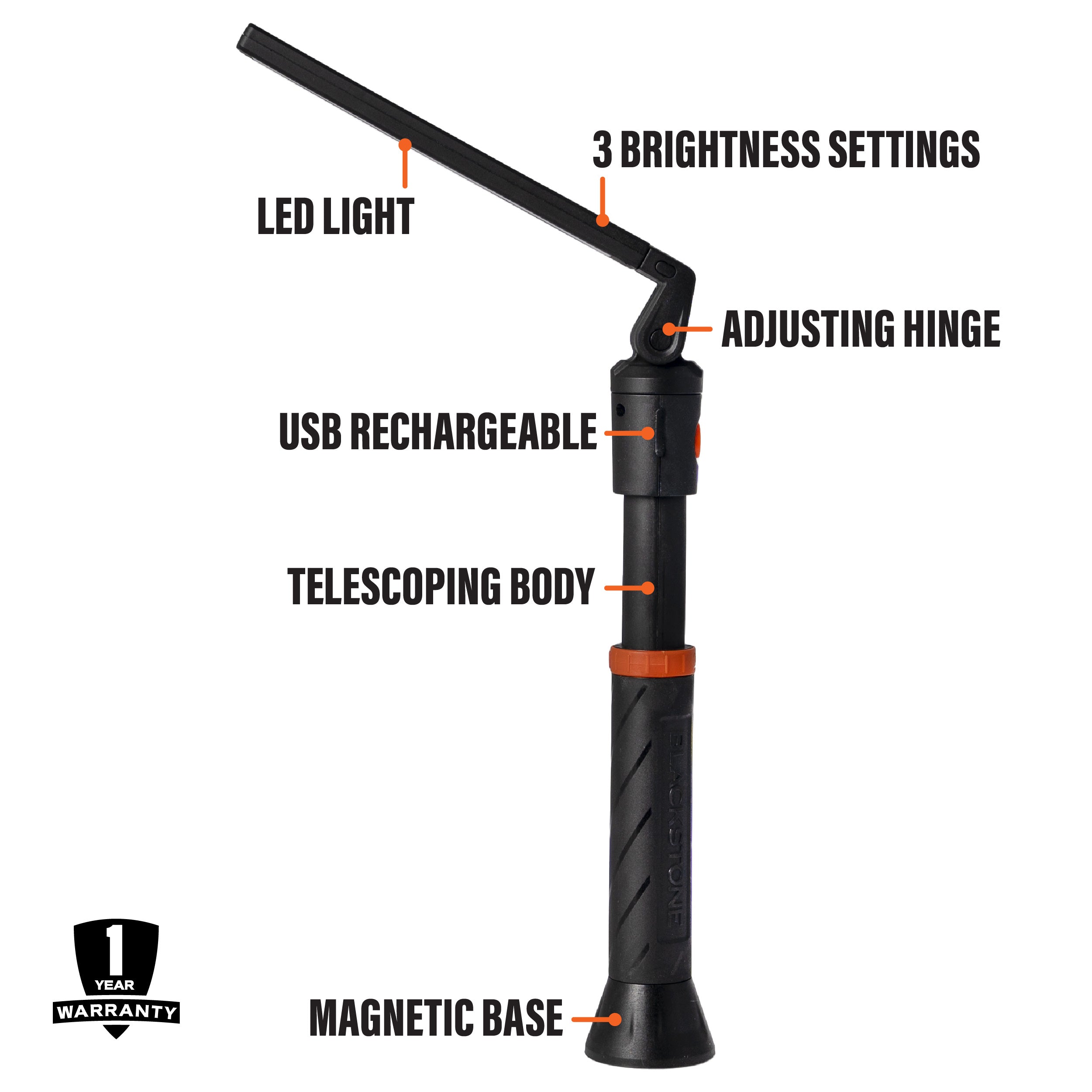 Rechargeable Griddle Light - Portable LED Cooking Light for Indoor/Outdoor Grilling, Camping & BBQ - Perfect for Nighttime Cooking & Outdoor Adventures