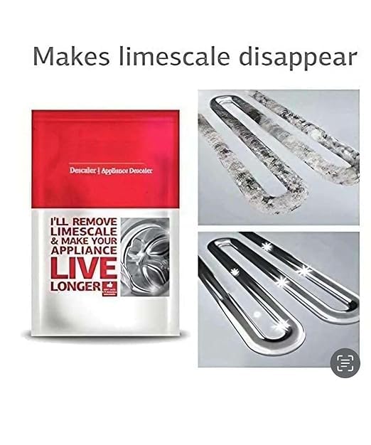 IFB Washing Machine Descaler Powder - Compatible with Front Load & Top Load Washers - Deep Cleaning & Descaling Formula - 100g (Pack of 8) - Removes Limescale, Odors & Residue for Fresh, Hygienic Laundry