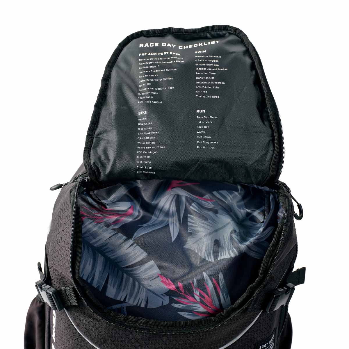 Ultra Tri Bag - Durable Waterproof Travel Backpack for Hiking, Camping & Outdoor Adventures (Black)