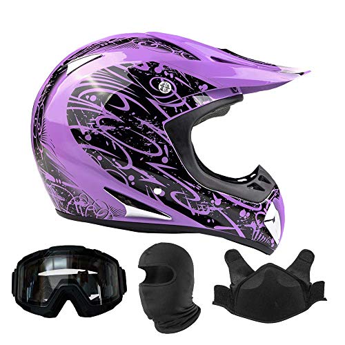 Purple w/ Matte Black Goggles