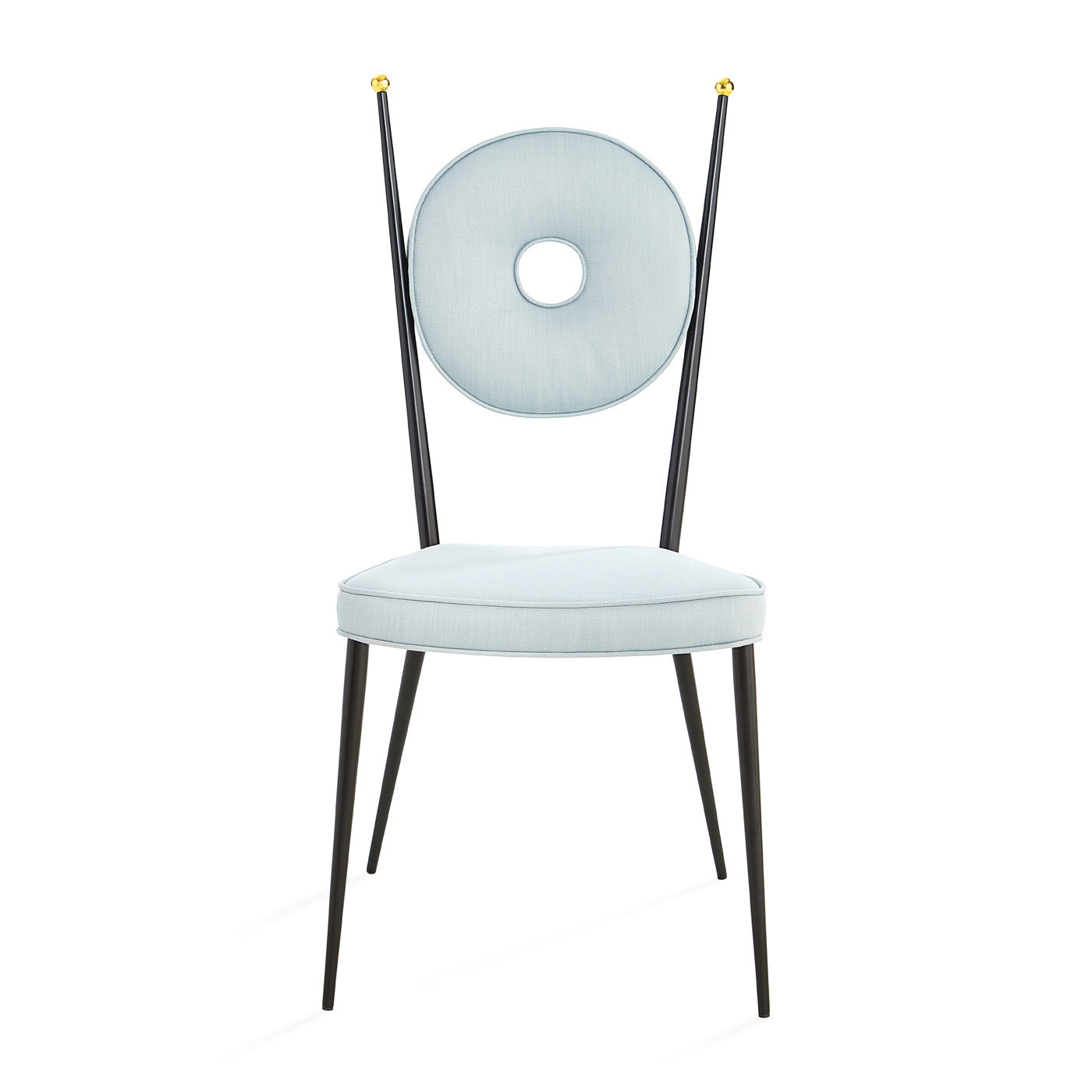 Rondo Dining Chair - Modern Wooden Dining Room Chair with Upholstered Seat - Perfect for Kitchen, Dining Room, and Home Decor
