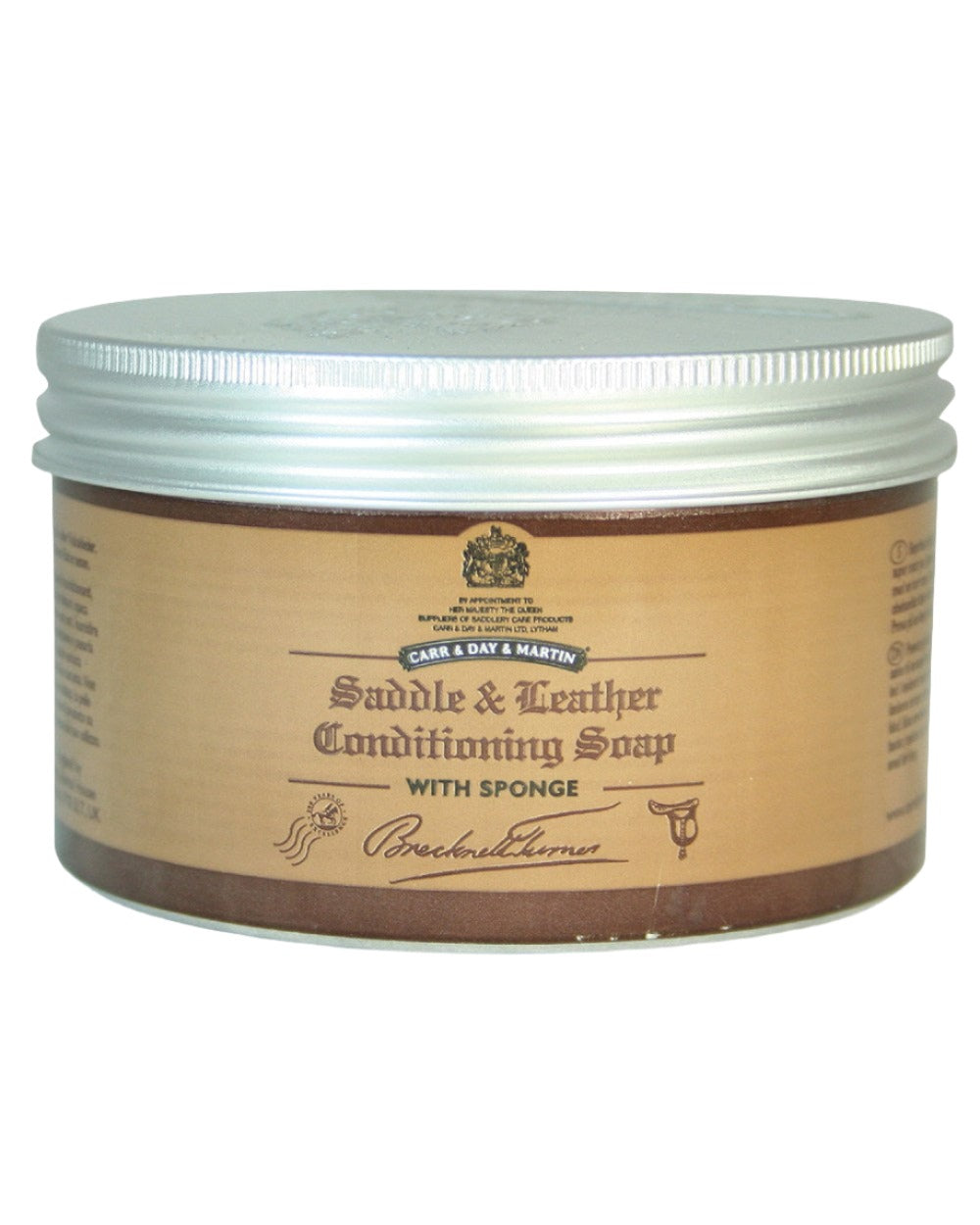 Carr & Day & Martin Brecknell Turner Saddle Soap - Premium Leather Cleaner & Conditioner for Horse Saddles, Boots & Bags - Restores Shine & Protects Leather Gear