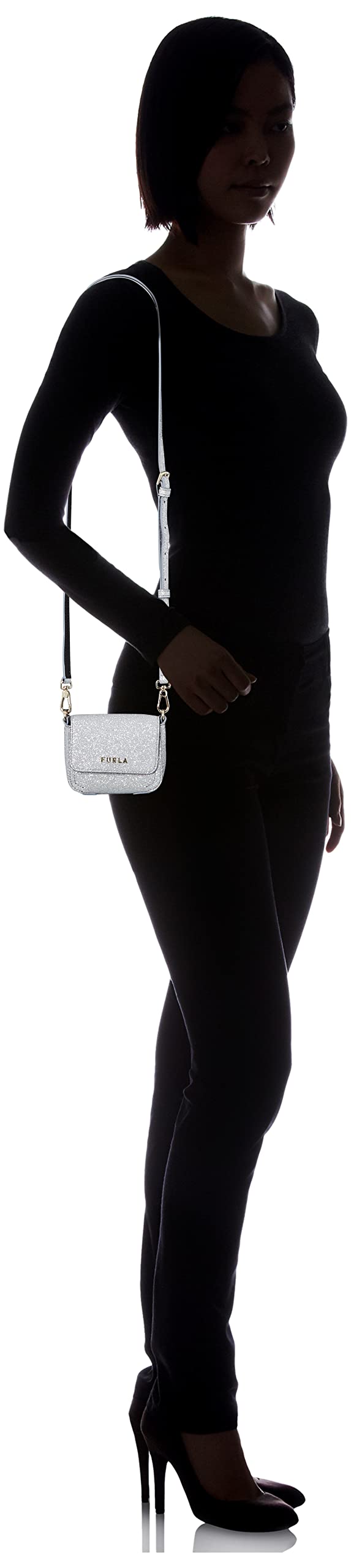 Furla Women's Leather Shoulder Bag - Stylish Crossbody Purse for Everyday Use, Work, and Travel | Premium Italian Handbag for Women