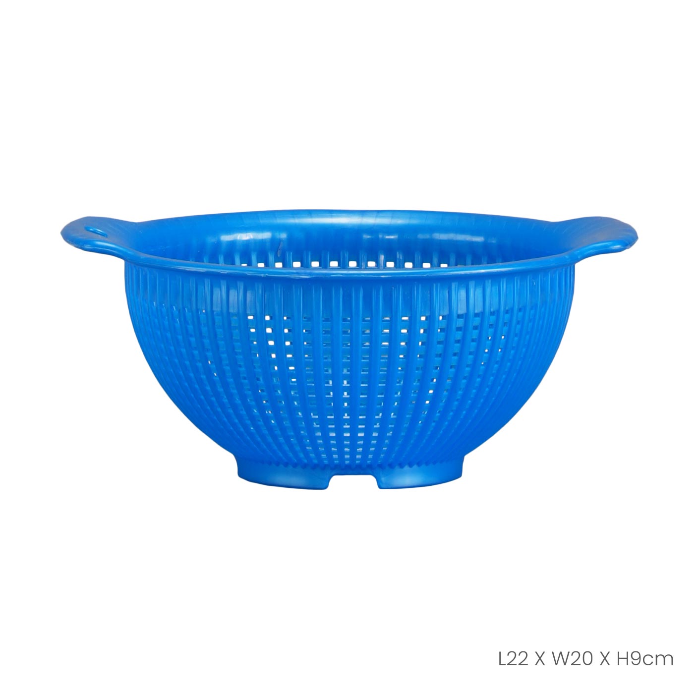 Stainless Steel Washing Colander No.2 (1082) - Durable Kitchen Strainer for Pasta, Vegetables & Fruits - Perfect for Cooking, Baking & Food Prep