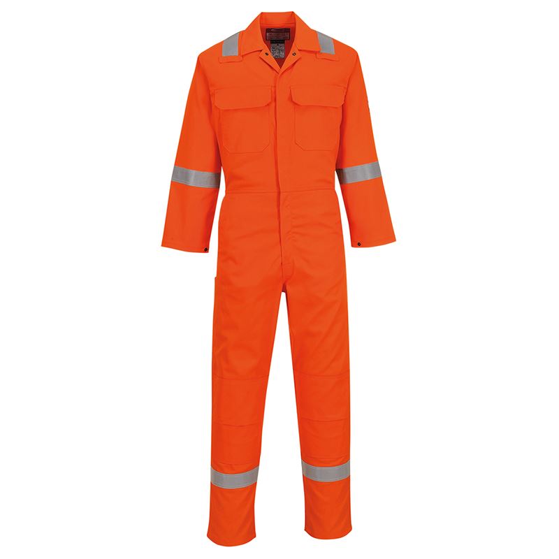 Portwest PW253 Bizweld Iona Coverall - Durable Work Coveralls for Men & Women - Ideal for Construction, Mechanics & Industrial Safety Workwear