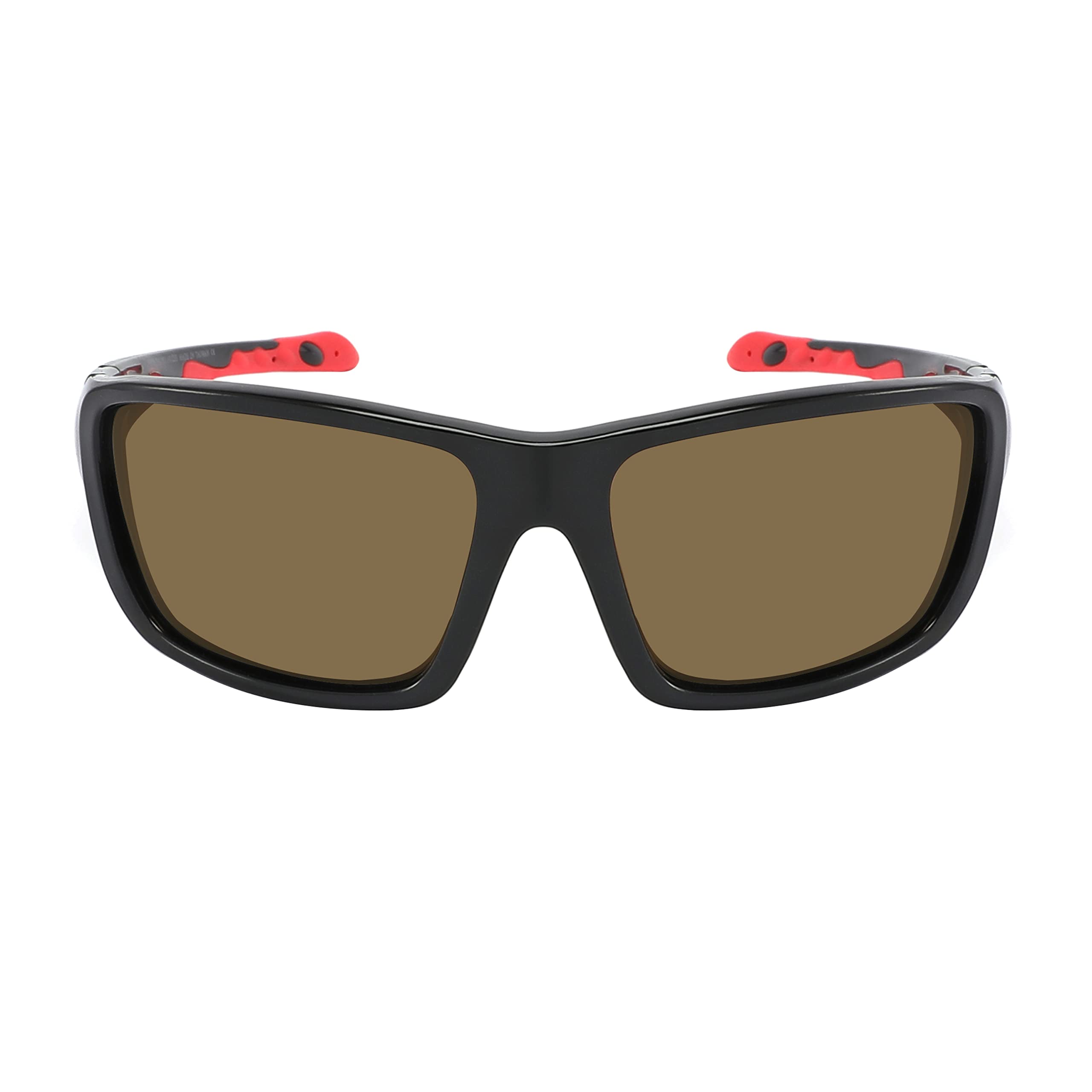 Edge I-Wear Polarized Sports Sunglasses for Men - UV Protection Full Frame Athletic Eyewear - Perfect for Running, Cycling & Outdoor Activities